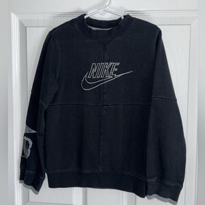 Nike Men's Black Crewneck Sweater